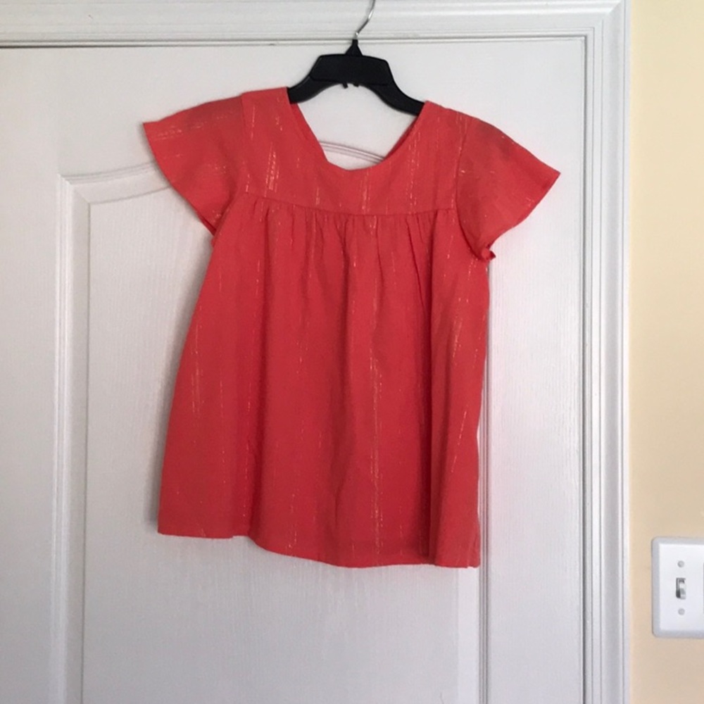 Bow back top